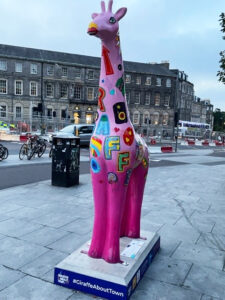 Edinburgh Giraffe Wade