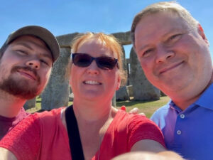 Stonehenge Selfie Selby